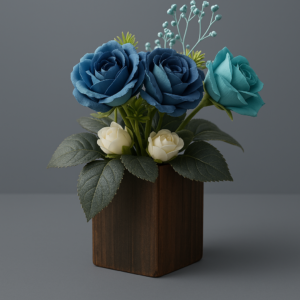 Dekoratif Ahşap Çiçeklik